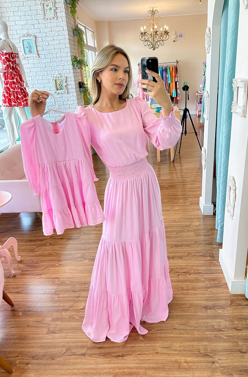 Mini Bel Rosa Infantil